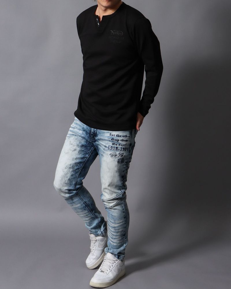 ブラック：178cm/75kg(Lサイズ着用）