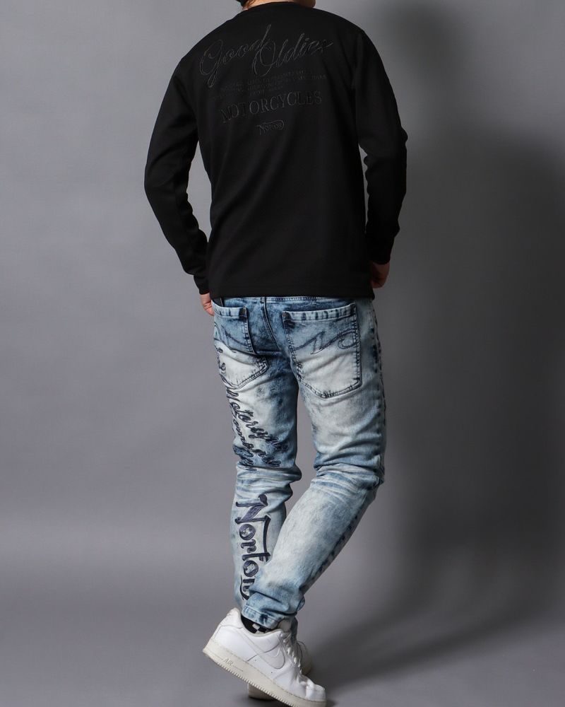 ブラック：178cm/75kg(Lサイズ着用）