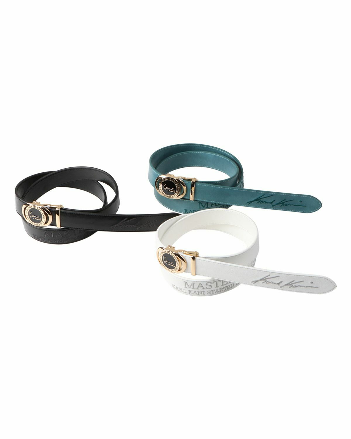 Karl Kani GOLF] ビッグ ロゴ 刺繍 ホールレス ベルト | PEET ONLINE STORE