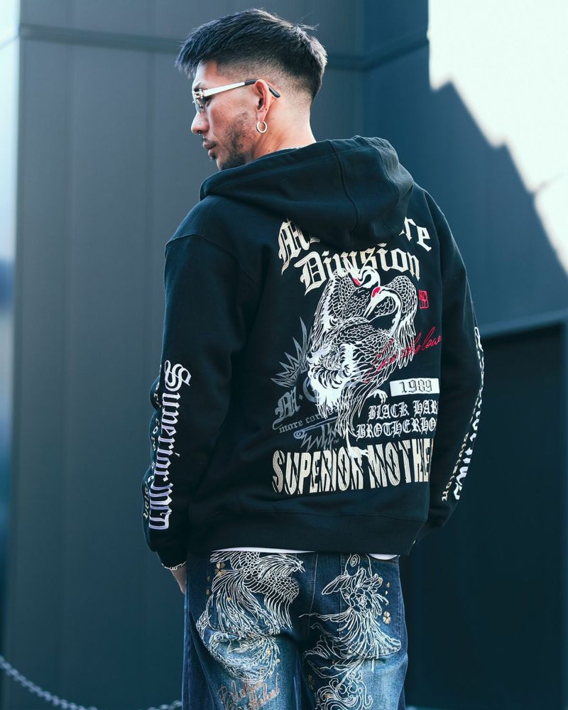 MCD] ジャパンエンカウント ジップパーカー | PEET ONLINE STORE