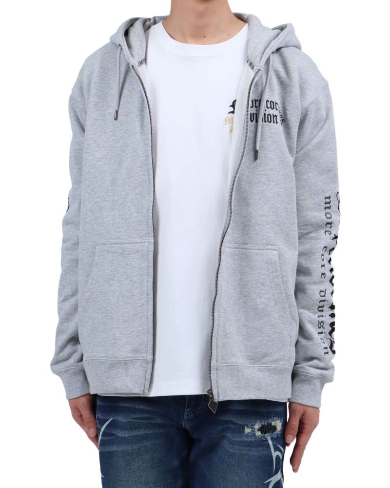 杢グレー：174cm62kg(Lサイズ着用)