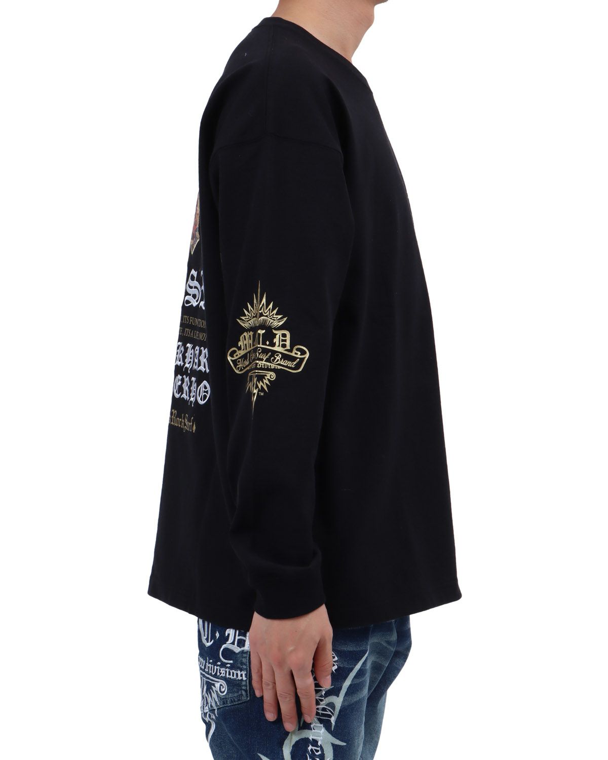 ブラック：174cm62kg(Lサイズ着用)