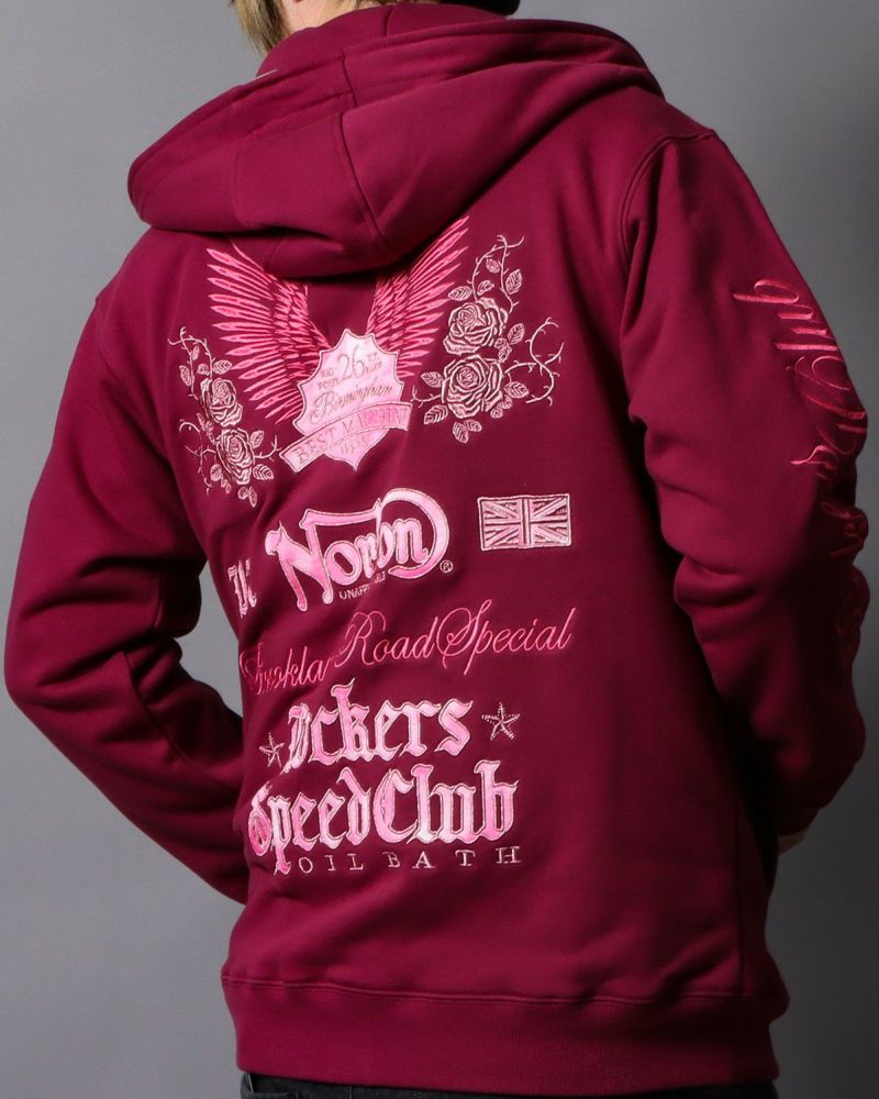 Norton] MAX ピンクメタル ZIPパーカー | PEET ONLINE STORE