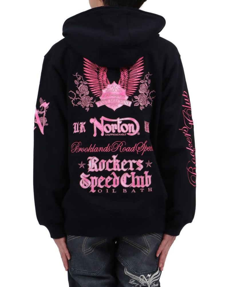 Norton] MAX ピンクメタル ZIPパーカー | PEET ONLINE STORE