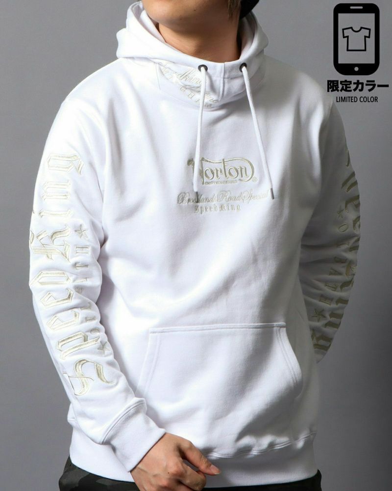 ホワイト：178cm/75kg(Lサイズ着用)