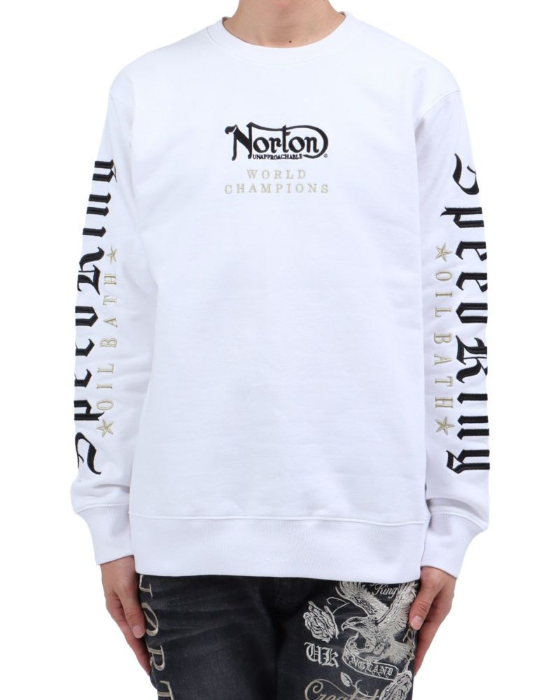 ホワイト：174cm62kg(Lサイズ着用)