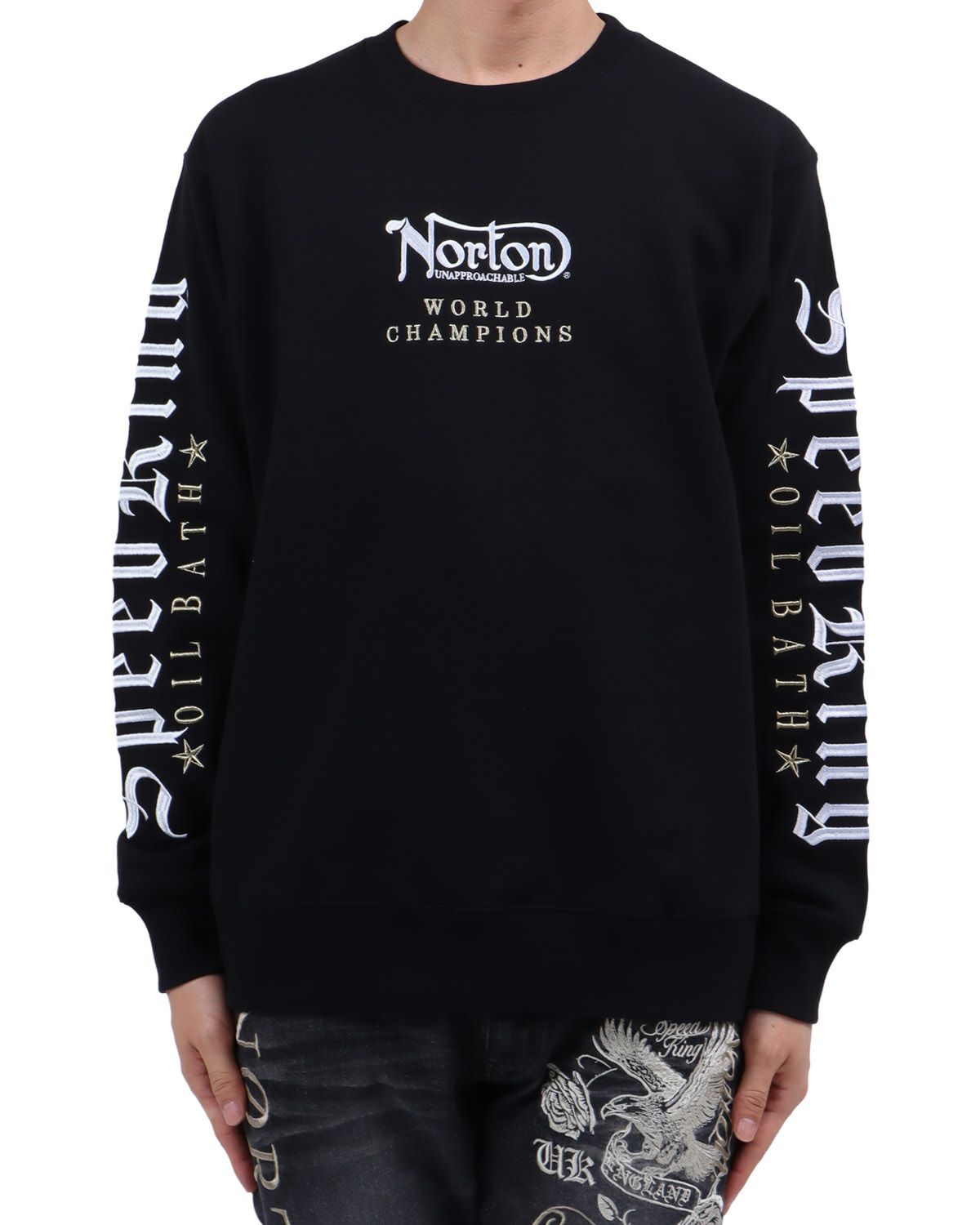 ブラック：174cm62kg(Lサイズ着用)