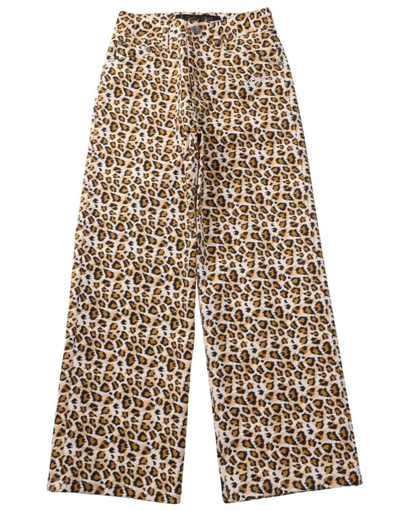 Karl Kani] ウィメンズ ストレッチ レオパード ロングパンツ | PEET