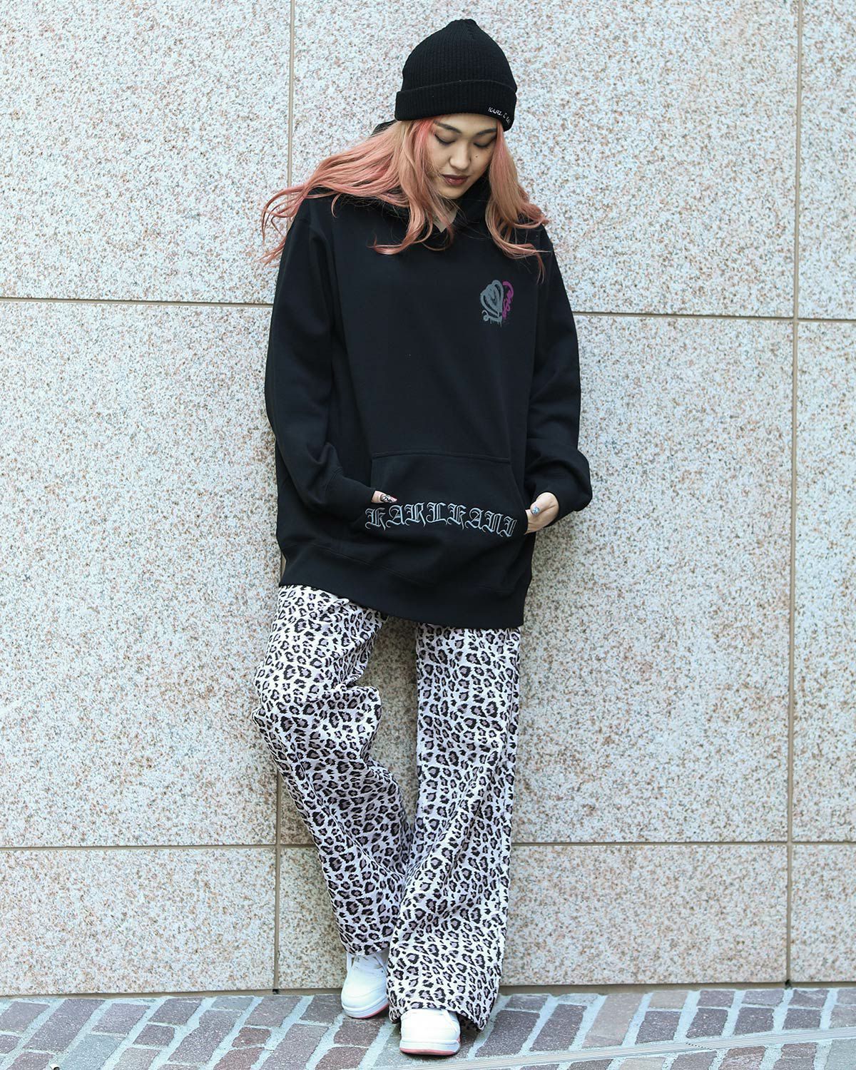 ブラック：167cm(Lサイズ着用)