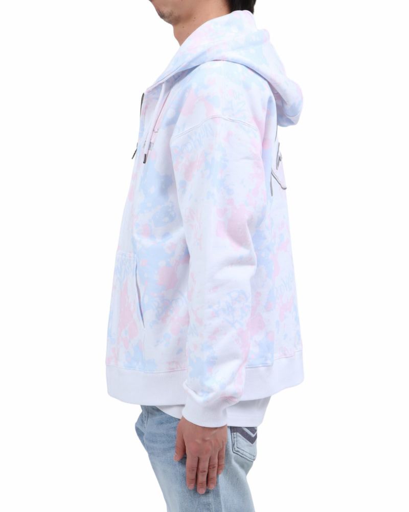 ホワイト：174cm62kg(Lサイズ着用)