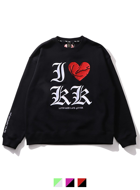  I love Kani トレーナー