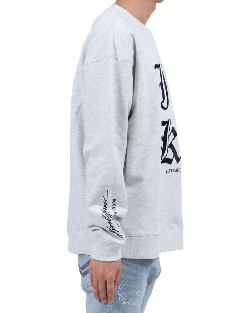 杢グレー：174cm62kg(Lサイズ着用)