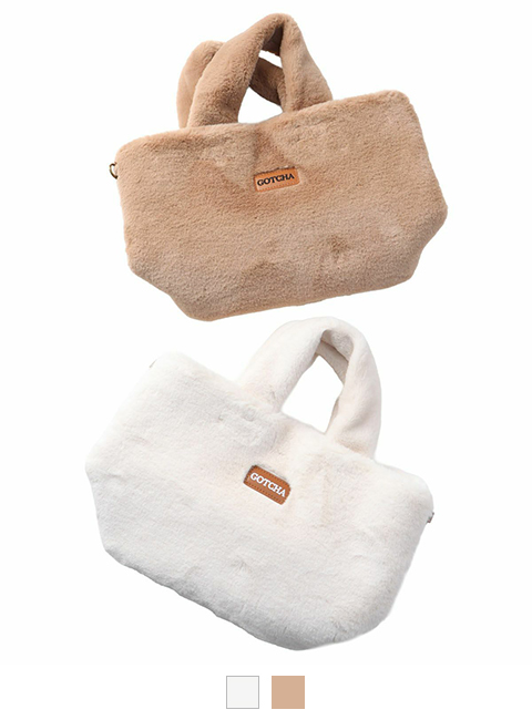 ウィメンズ ファー ミニ トートバッグ