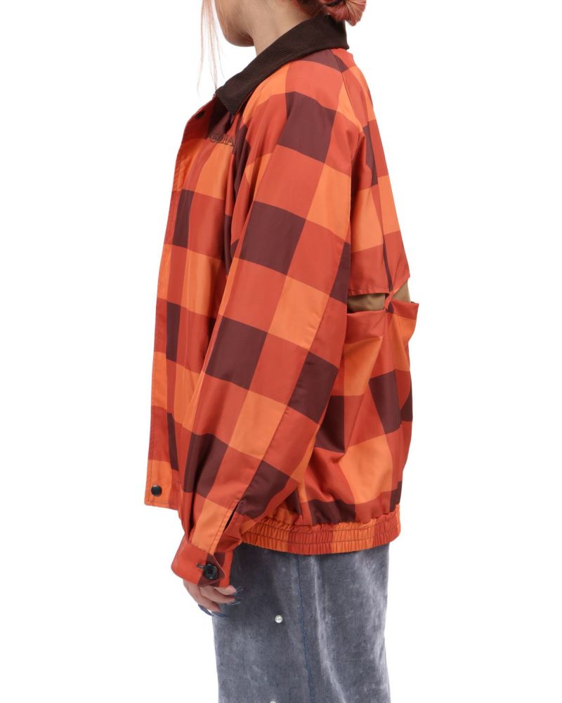 オレンジ：167cm(Lサイズ着用)