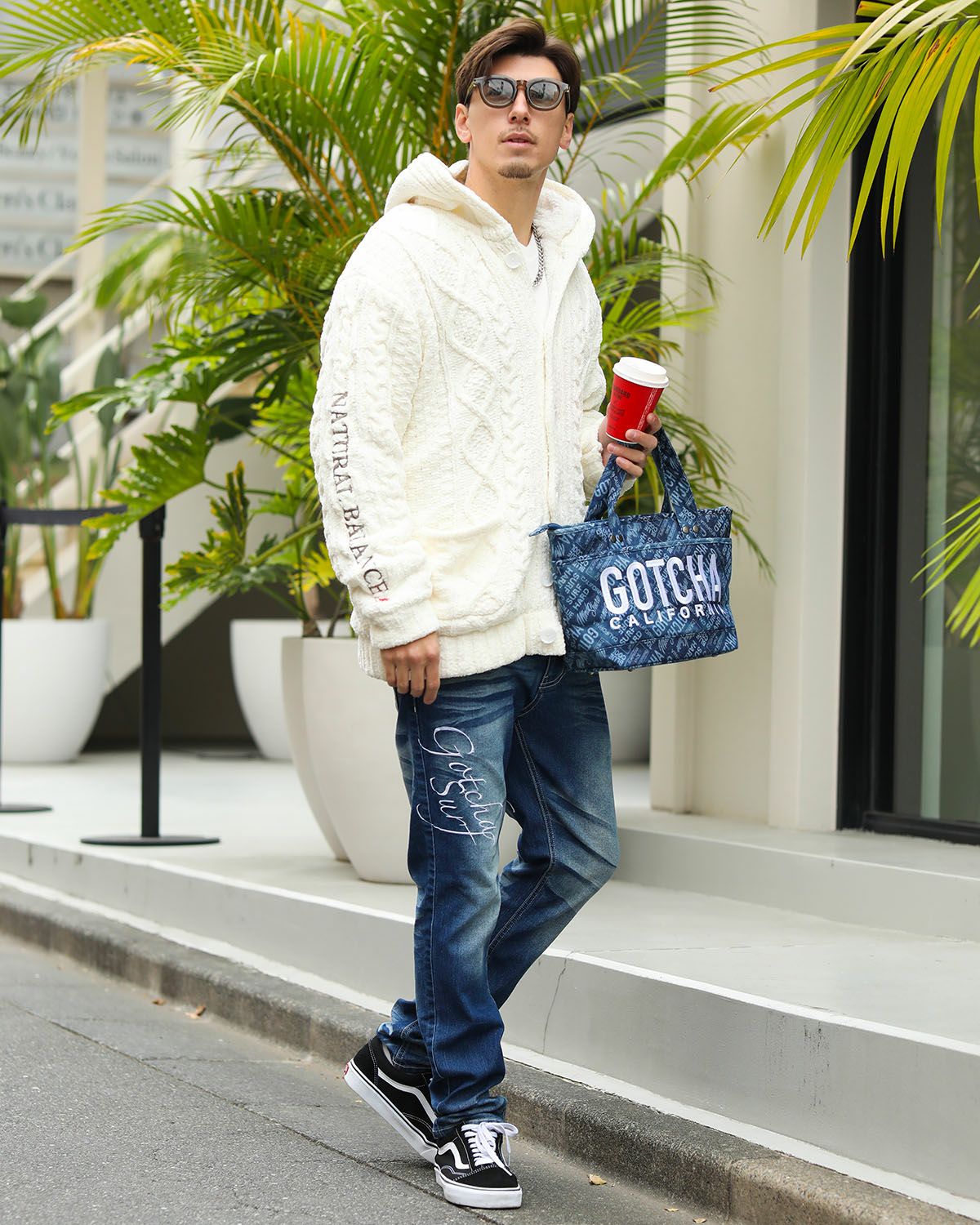 キナリ：180cm/70kg(Lサイズ着用)