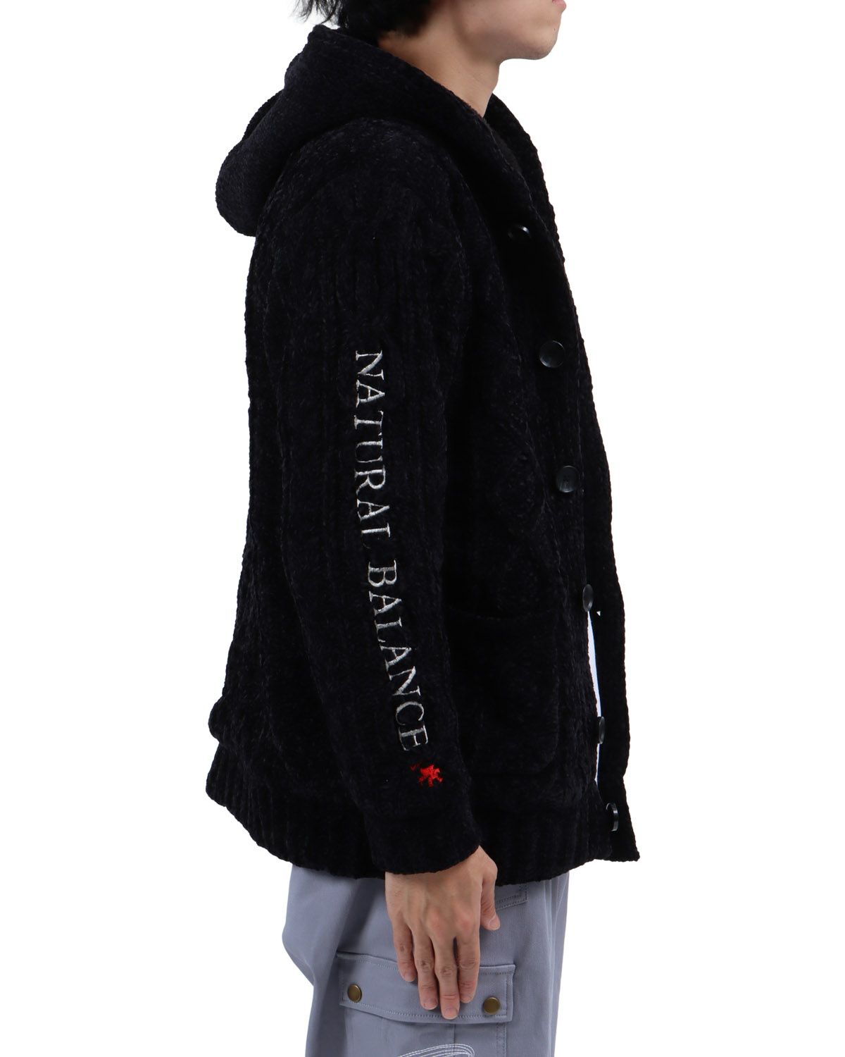 ブラック：183cm62kg(Lサイズ着用)