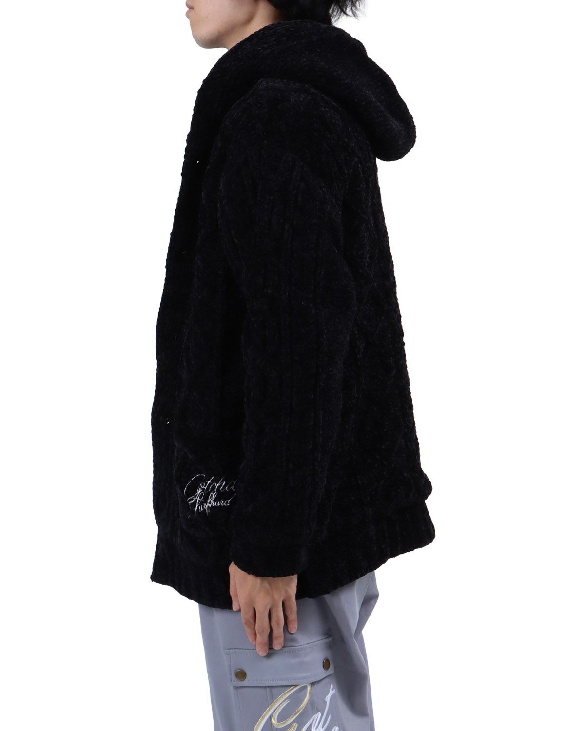 ブラック：183cm62kg(Lサイズ着用)