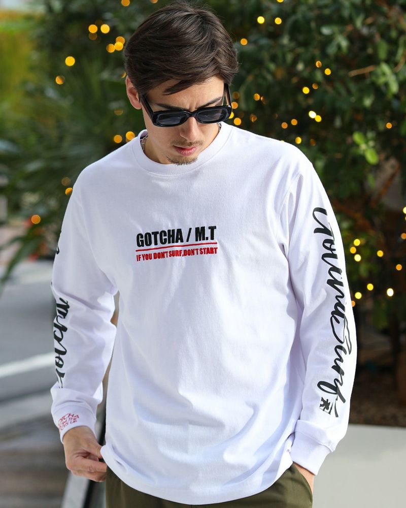 ホワイト：180cm/70kg(Lサイズ着用)