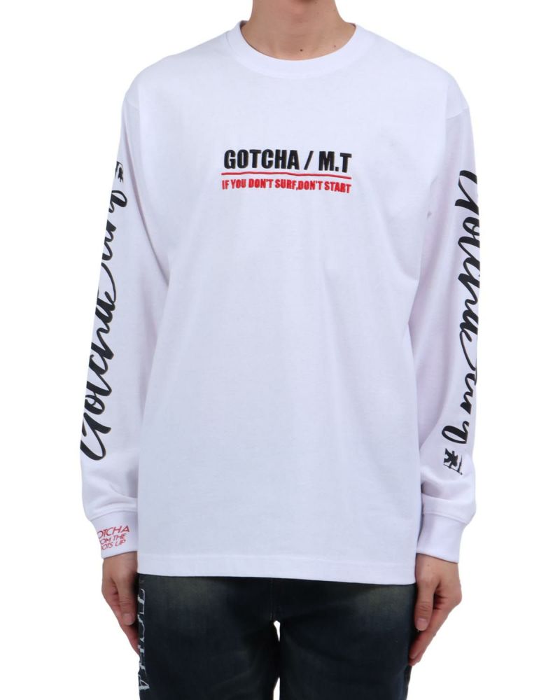 ホワイト：174cm62kg(Lサイズ着用)