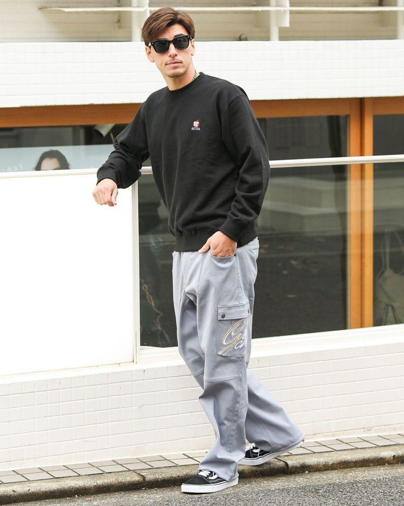 GOTCHA] ストレッチ MAX ツイル カーゴワイドパンツ | PEET ONLINE STORE