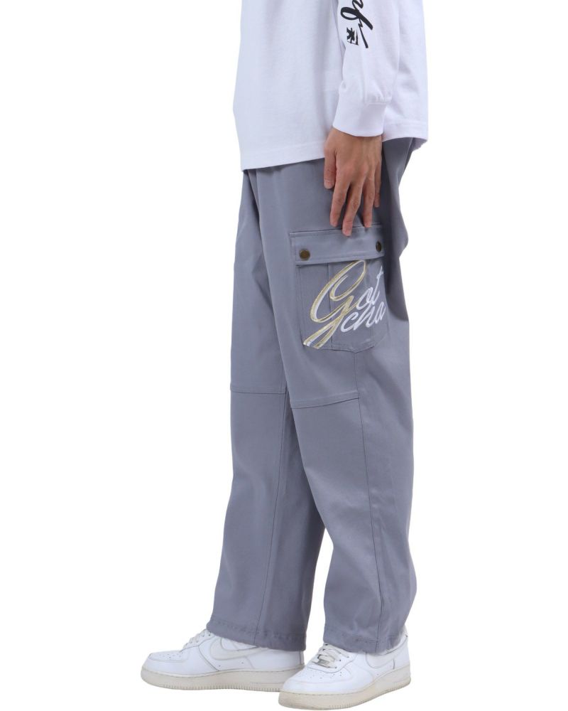 グレー：183cm62kg(Lサイズ着用)