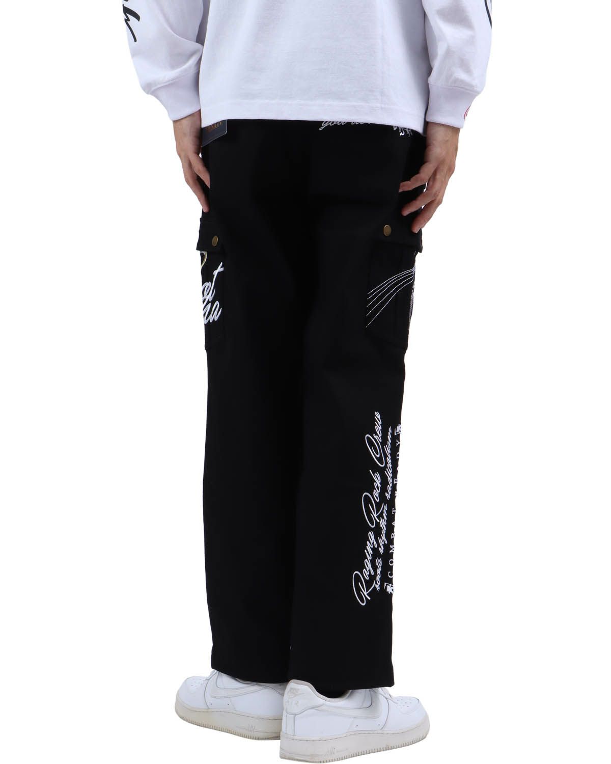 ブラック：183cm62kg(Lサイズ着用)