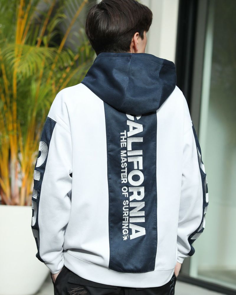 ライトグレー：180cm/70kg(Lサイズ着用)