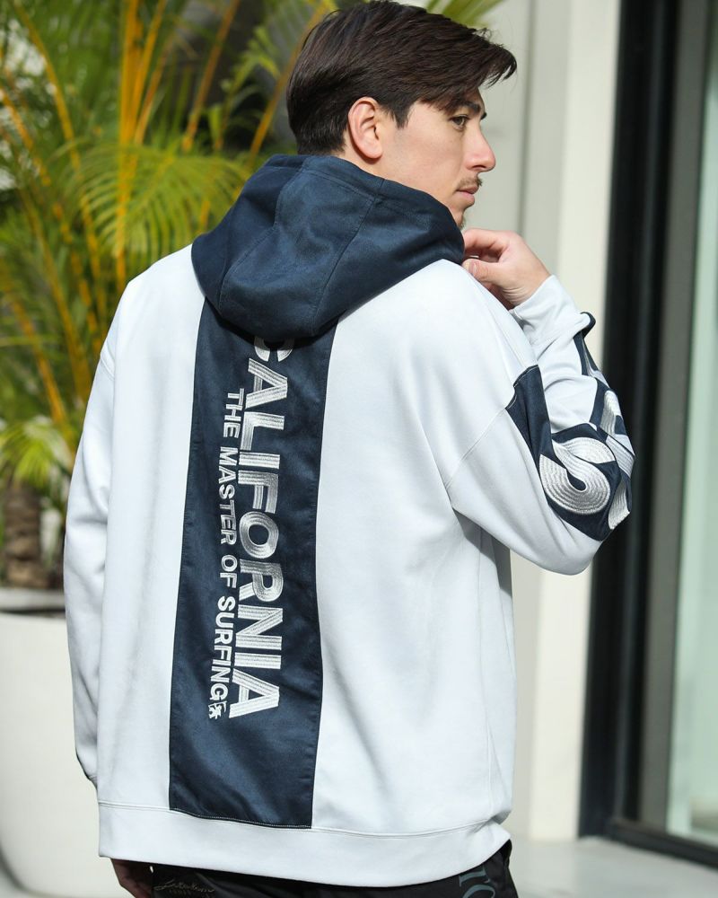 ライトグレー：180cm/70kg(Lサイズ着用)