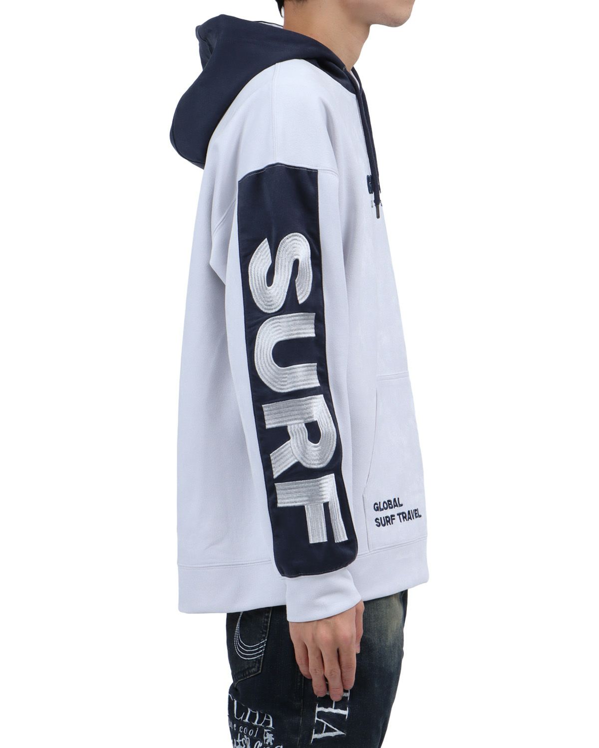 ライトグレー：183cm62kg(Lサイズ着用)