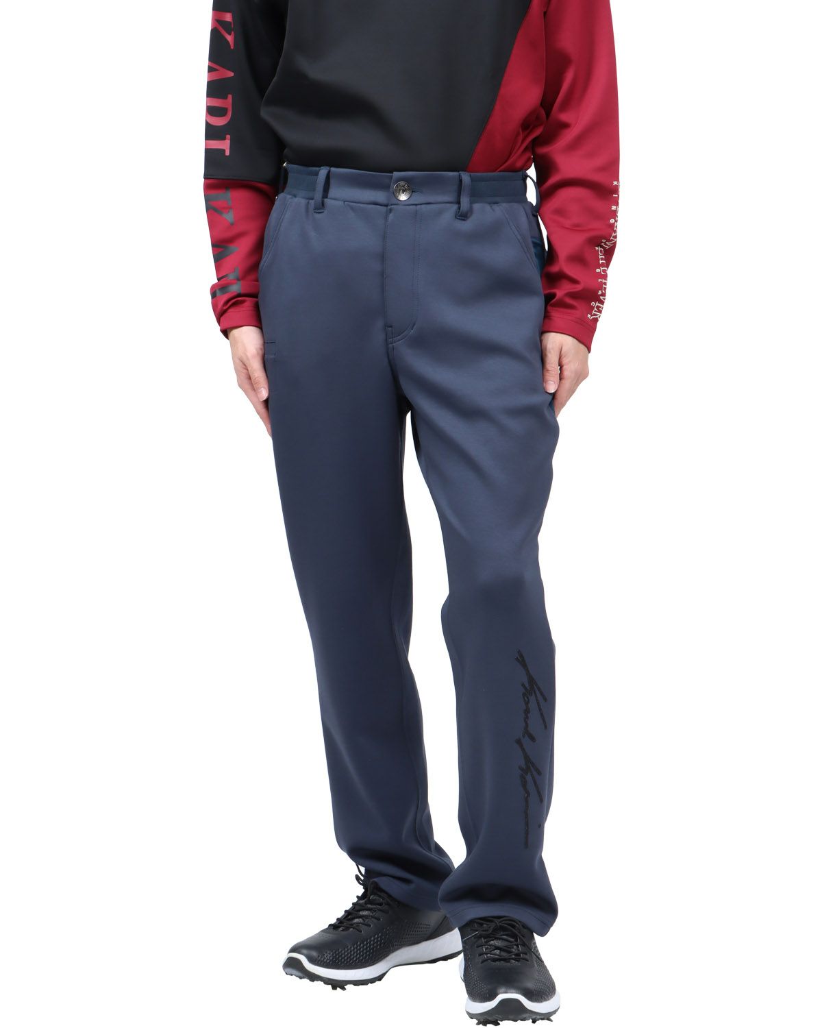 ダークグリーン：173cm63kg(Lサイズ着用)