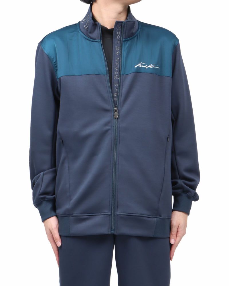 ダークグリーン：173cm63kg(Lサイズ着用)