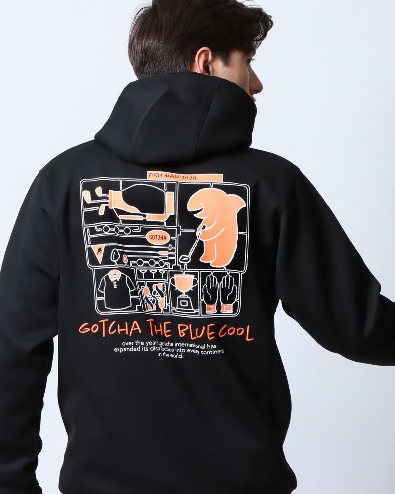 ブラック：180cm/70kg(Lサイズ着用)