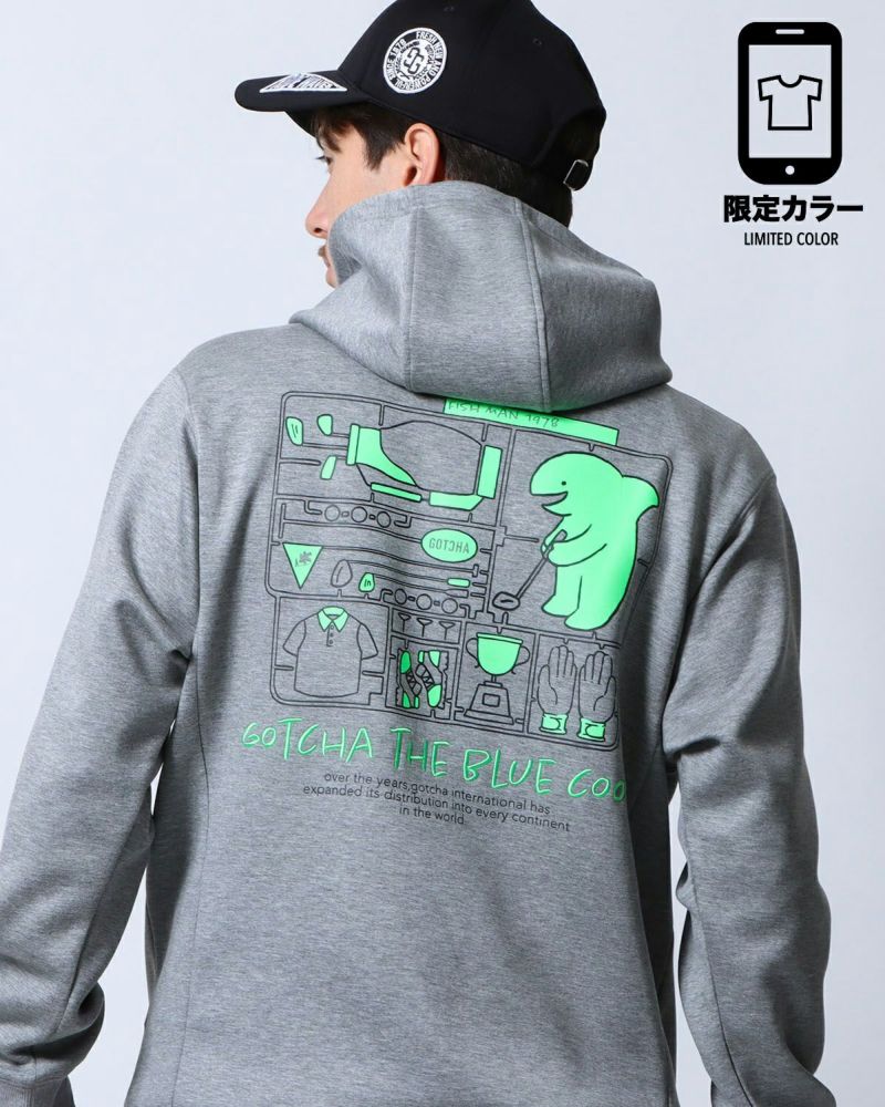 杢グレー：180cm/70kg(Lサイズ着用)