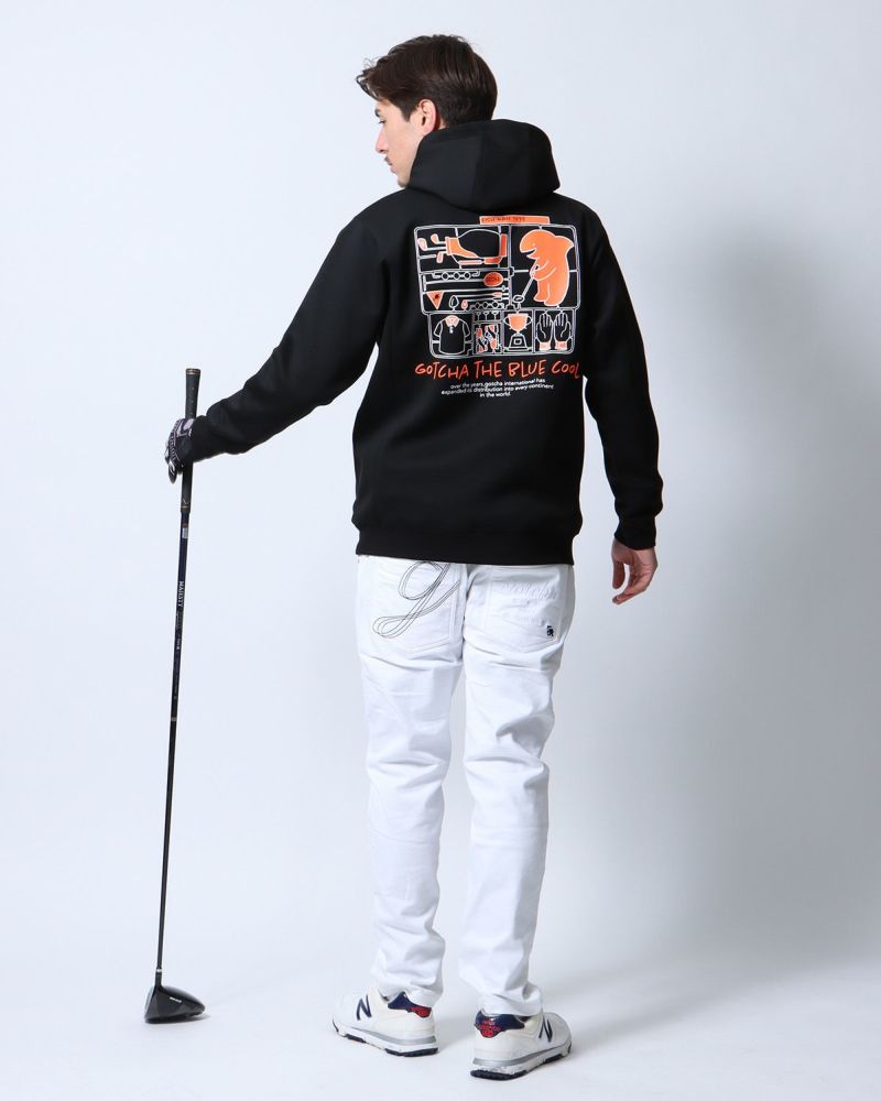 ブラック：180cm/70kg(Lサイズ着用)