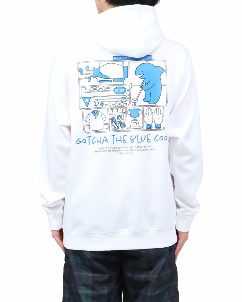 GOTCHA GOLF] 組み立て フィッシュマン ダンボールニット プルパーカー