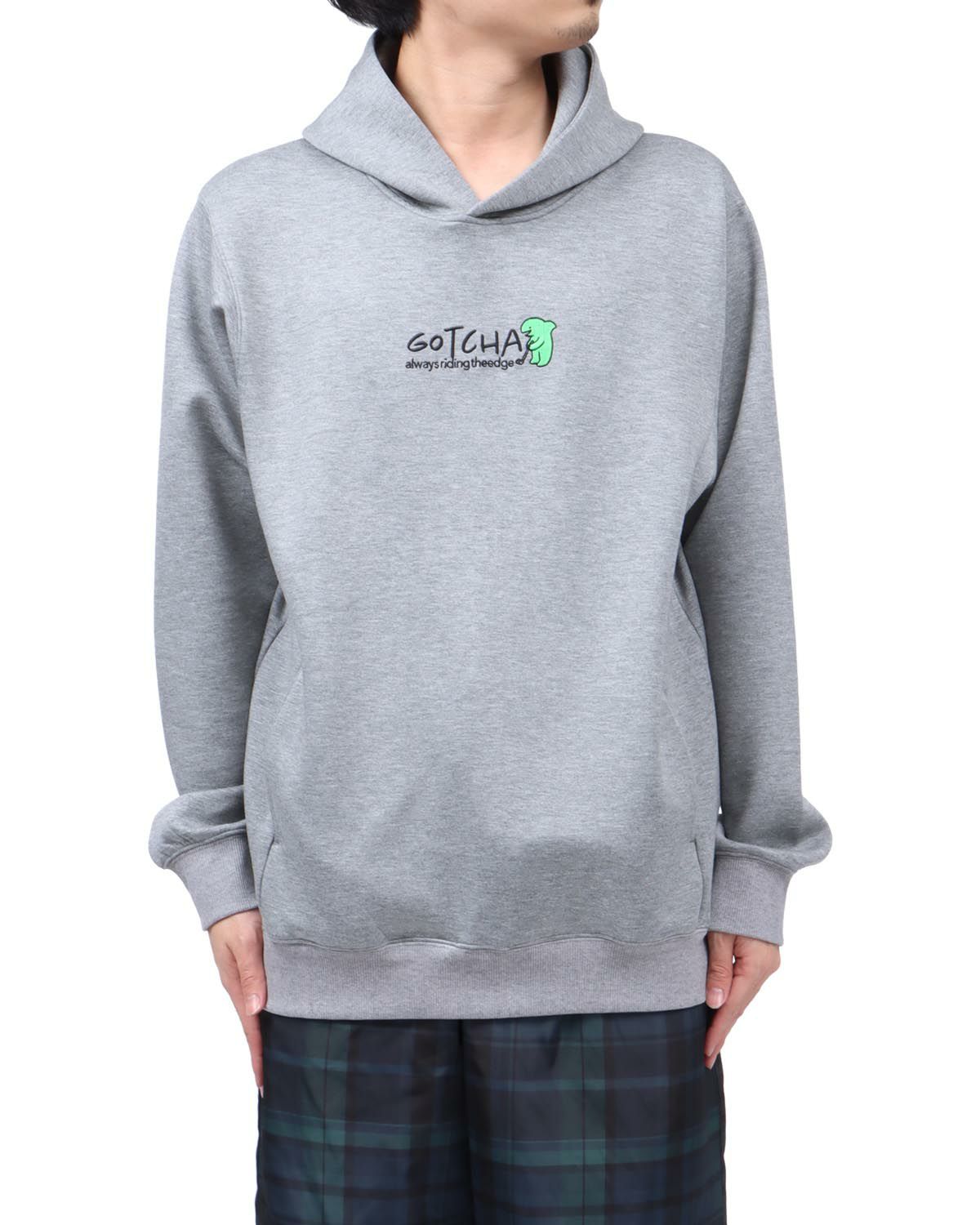 杢グレー：173cm63kg(Lサイズ着用)