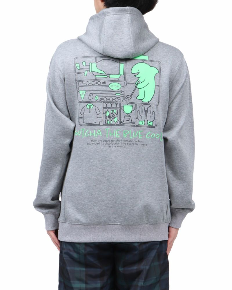 杢グレー：173cm63kg(Lサイズ着用)