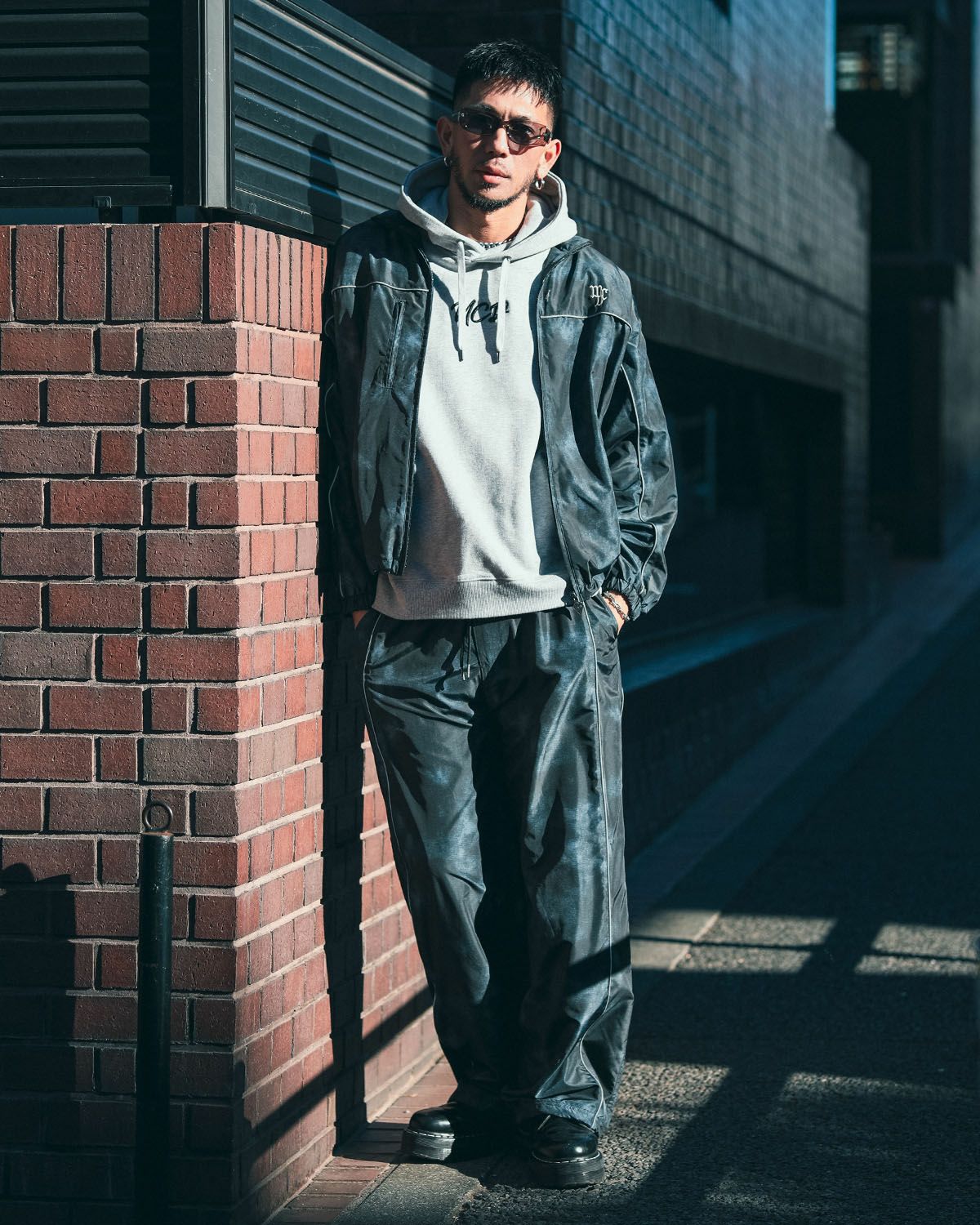 ブラック:183cm(Lサイズ着用)