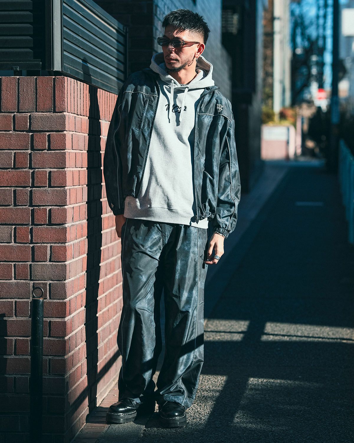 ブラック:183cm(Lサイズ着用)