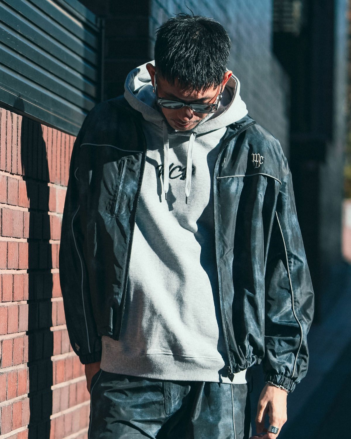 ブラック:183cm(Lサイズ着用)