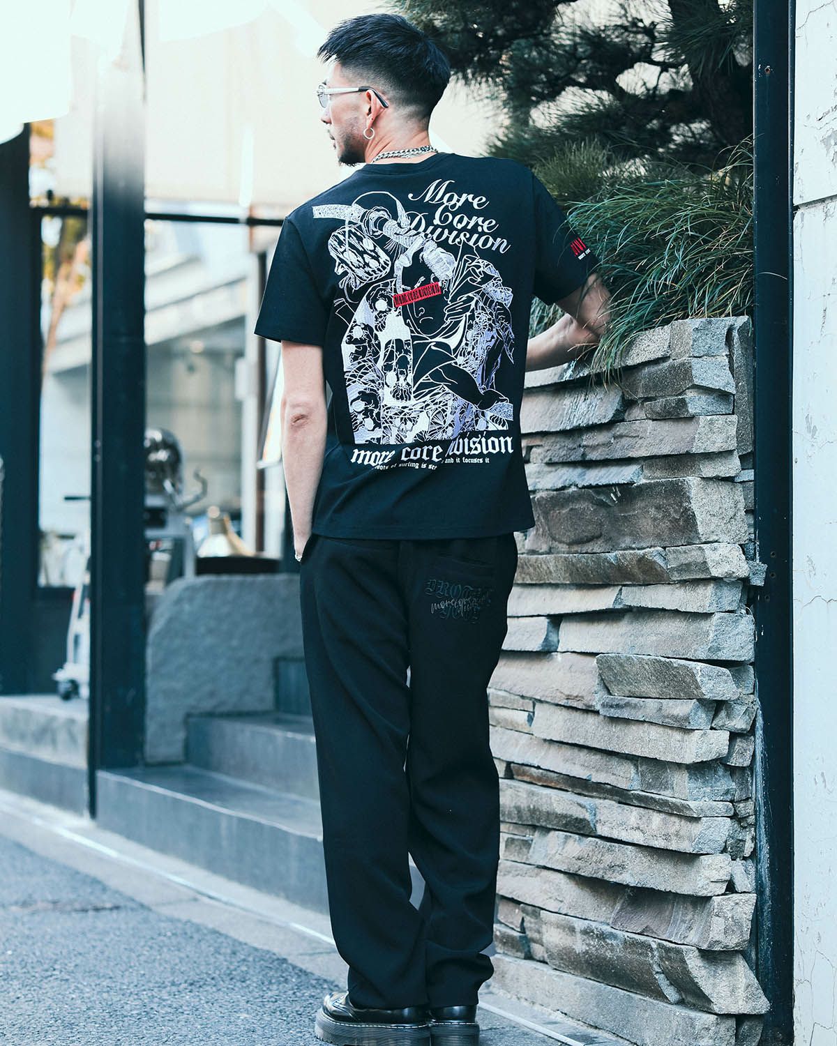 ブラック:183cm(Lサイズ着用)