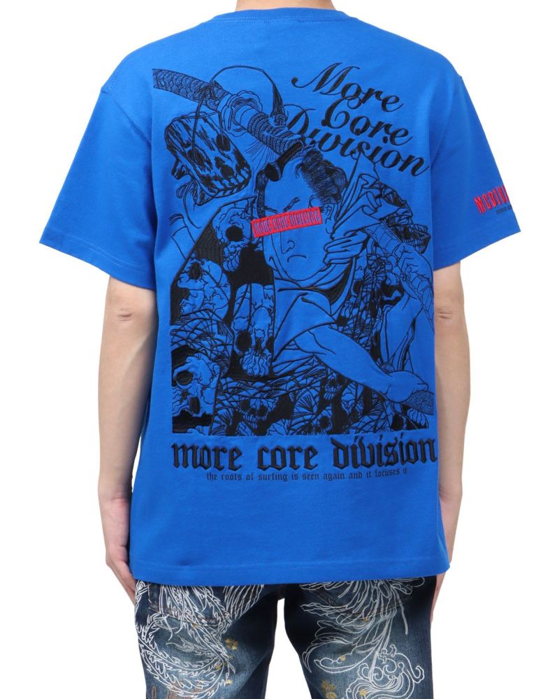 ブルー：173cm63kg(Lサイズ着用)