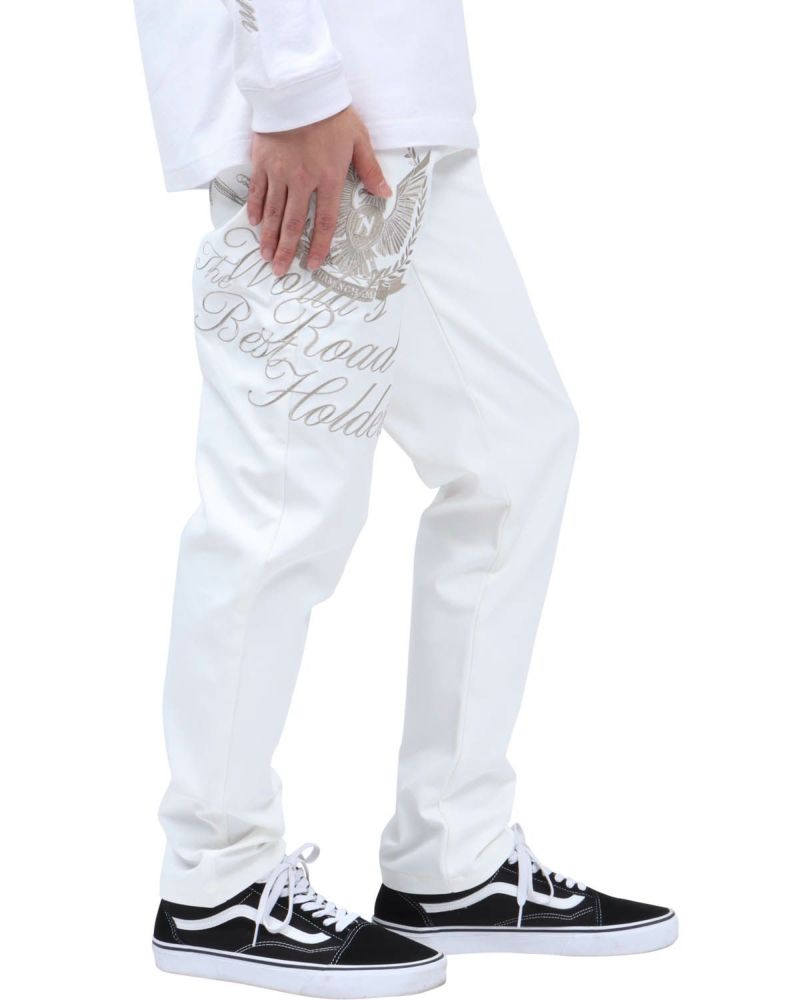 ホワイト：173cm63kg(Lサイズ着用)