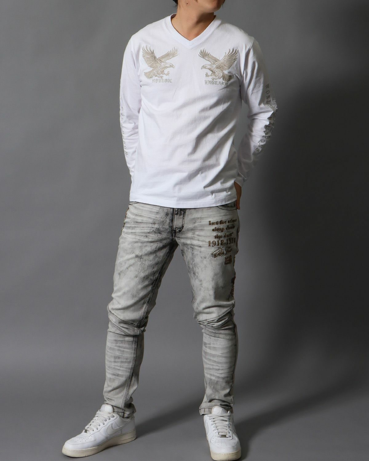 ブラック:178cm/75kg(Mサイズ着用)