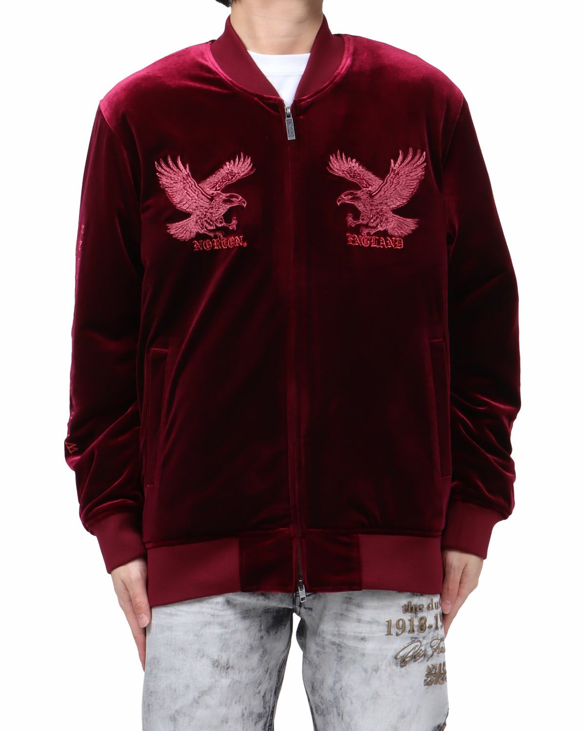 ワイン：173cm63kg(Lサイズ着用)