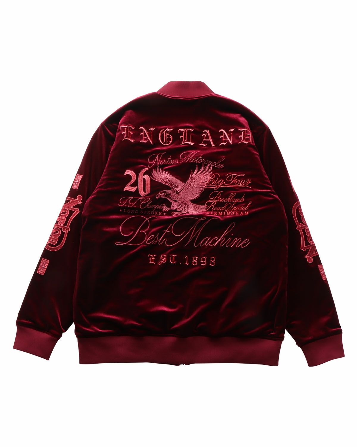 Norton Eagle velour Sukajan – PEET ONLINE STORE