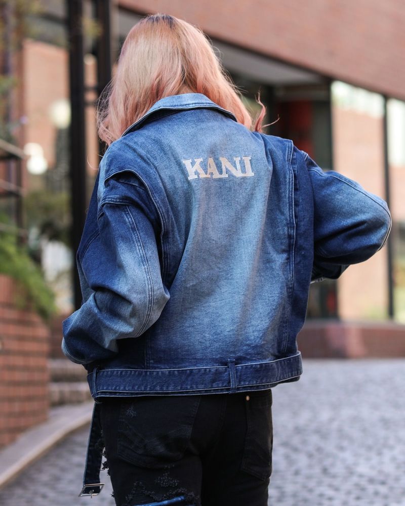 インディゴ：167cm(Lサイズ着用)