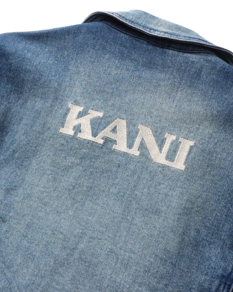 Karl Kani] ウィメンズ デニム バイカー ジャケット | PEET ONLINE STORE