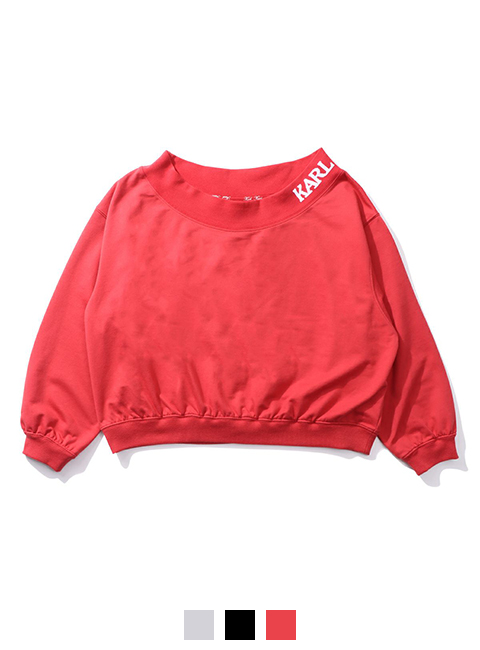 ウィメンズ オフショルダー プルオーバー