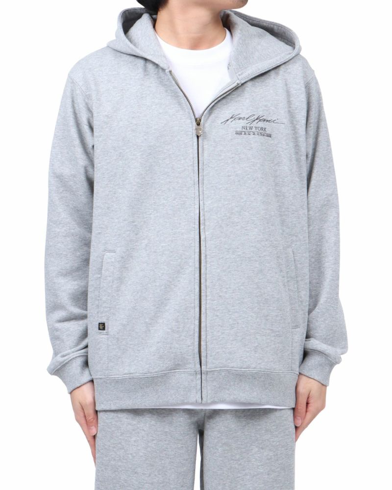 杢グレー：173cm63kg(Lサイズ着用)